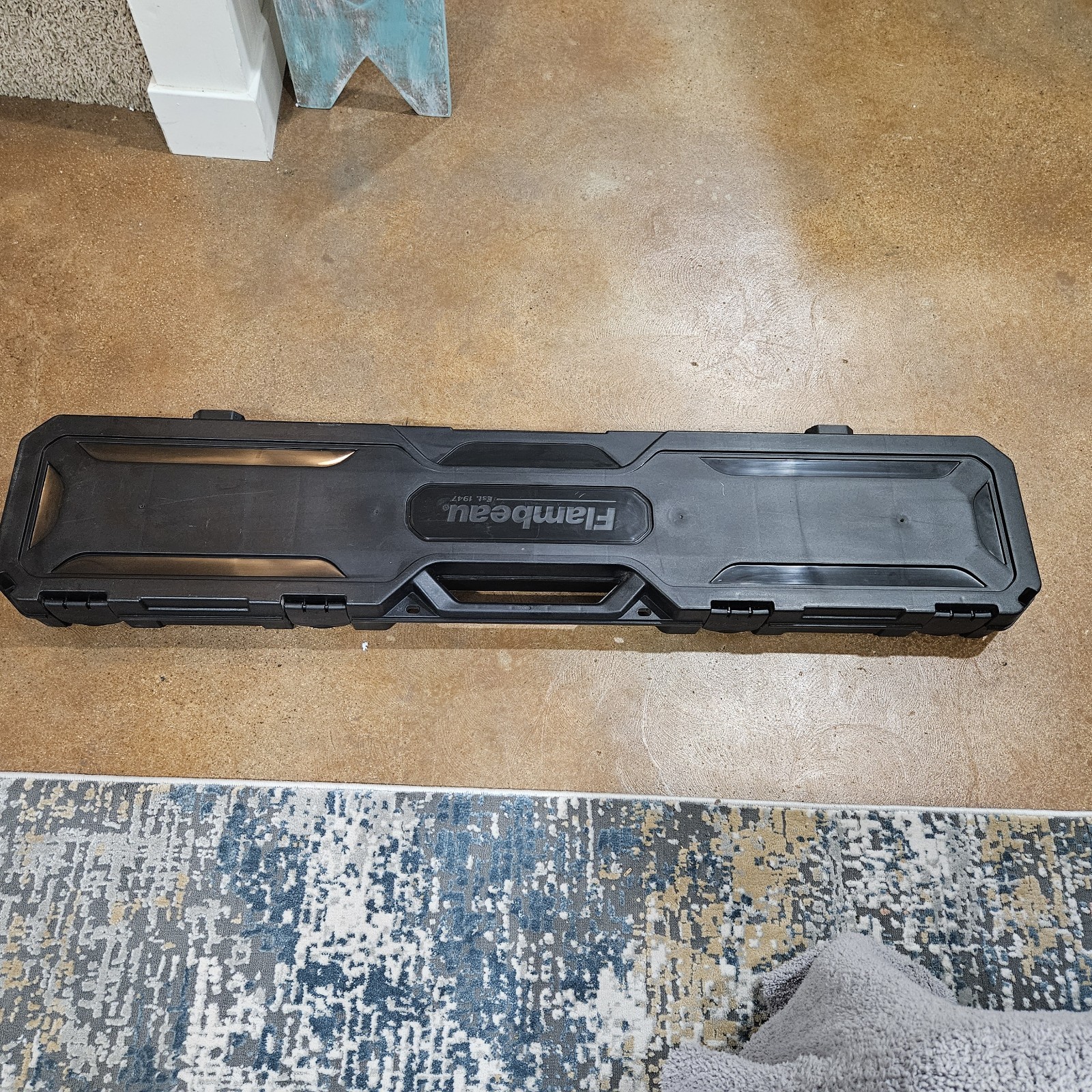 Flambeau Rifle Shotgun Case with Foam Interior 46" interior case