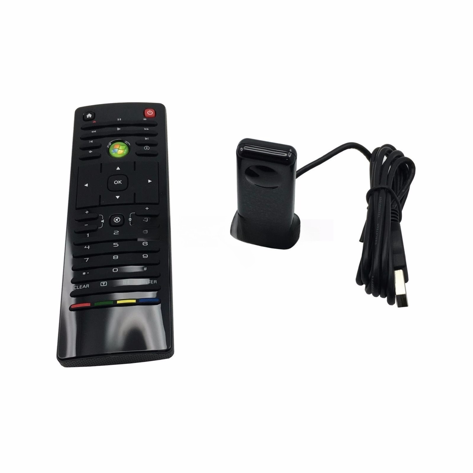 Dell Microsoft Windows Media Center MCE RC6 IR Remote Control USB Receiver Kit