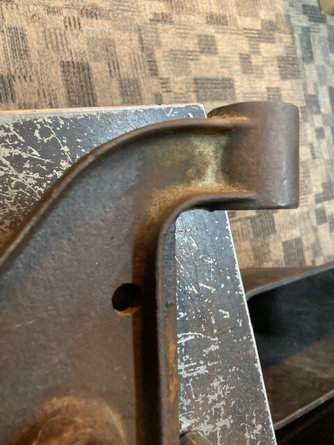 antique 65 R (Buffalo) BLACKSMITH POST DRILL FRAME (no breaks!!)