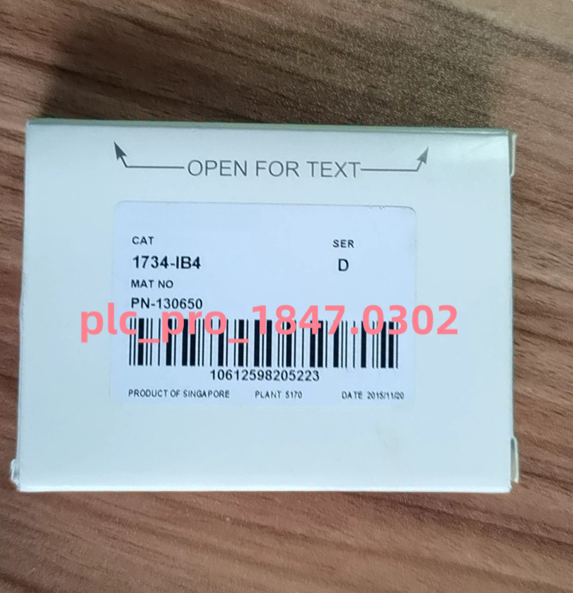 1734-IB4 1PCS Brand New AB 1734-IB4 POINT I/O 4 Point Digital Input Module