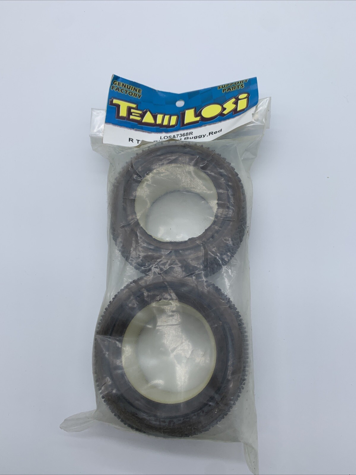 TEAM LOSI Losa7368R Buggy Rear Tire 2.2” Big Shot Buggy Red XXX RC10B4 Box C2
