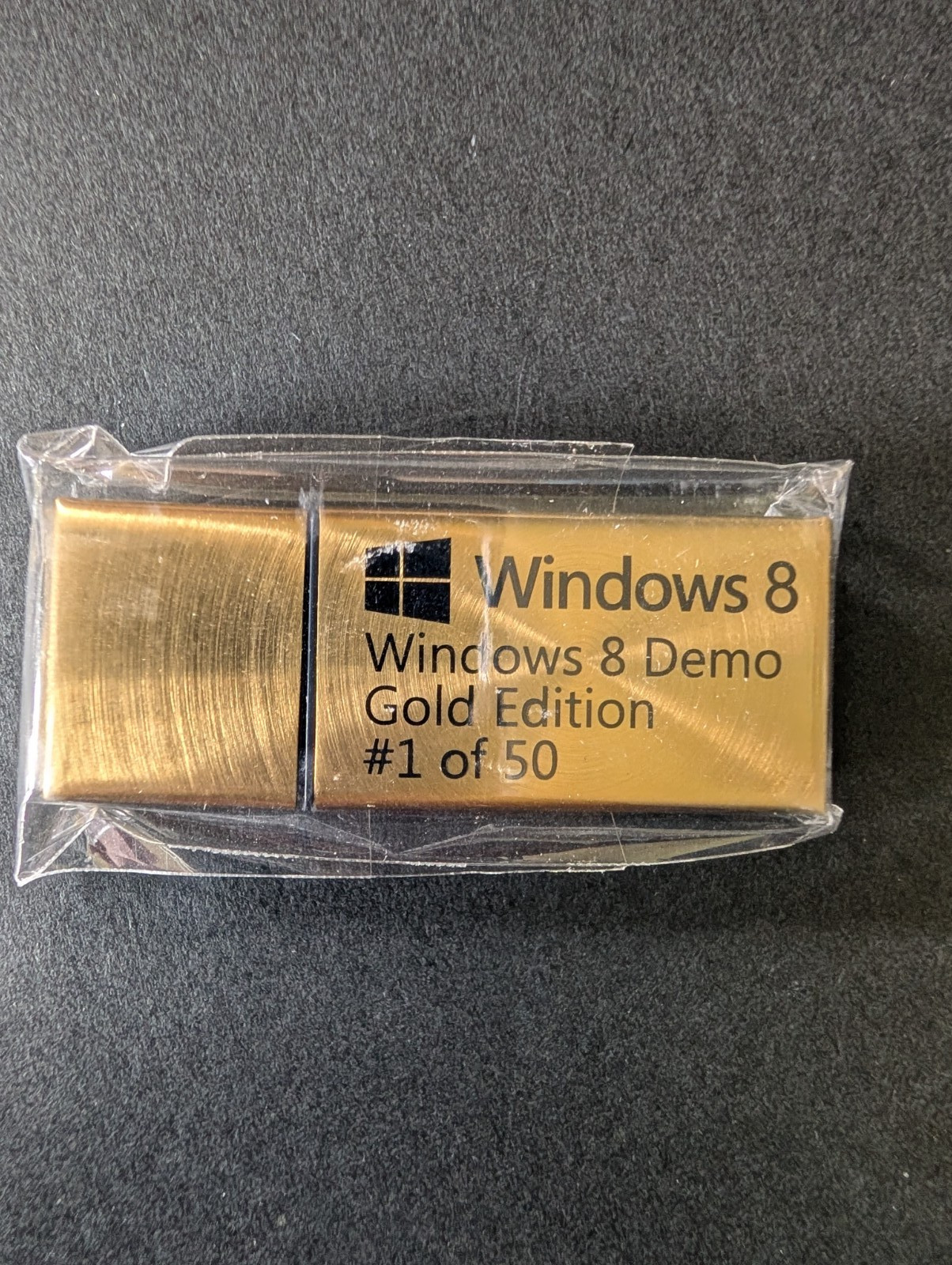 Commemorative Windows 8 Demo Gold Edition #1 of 50