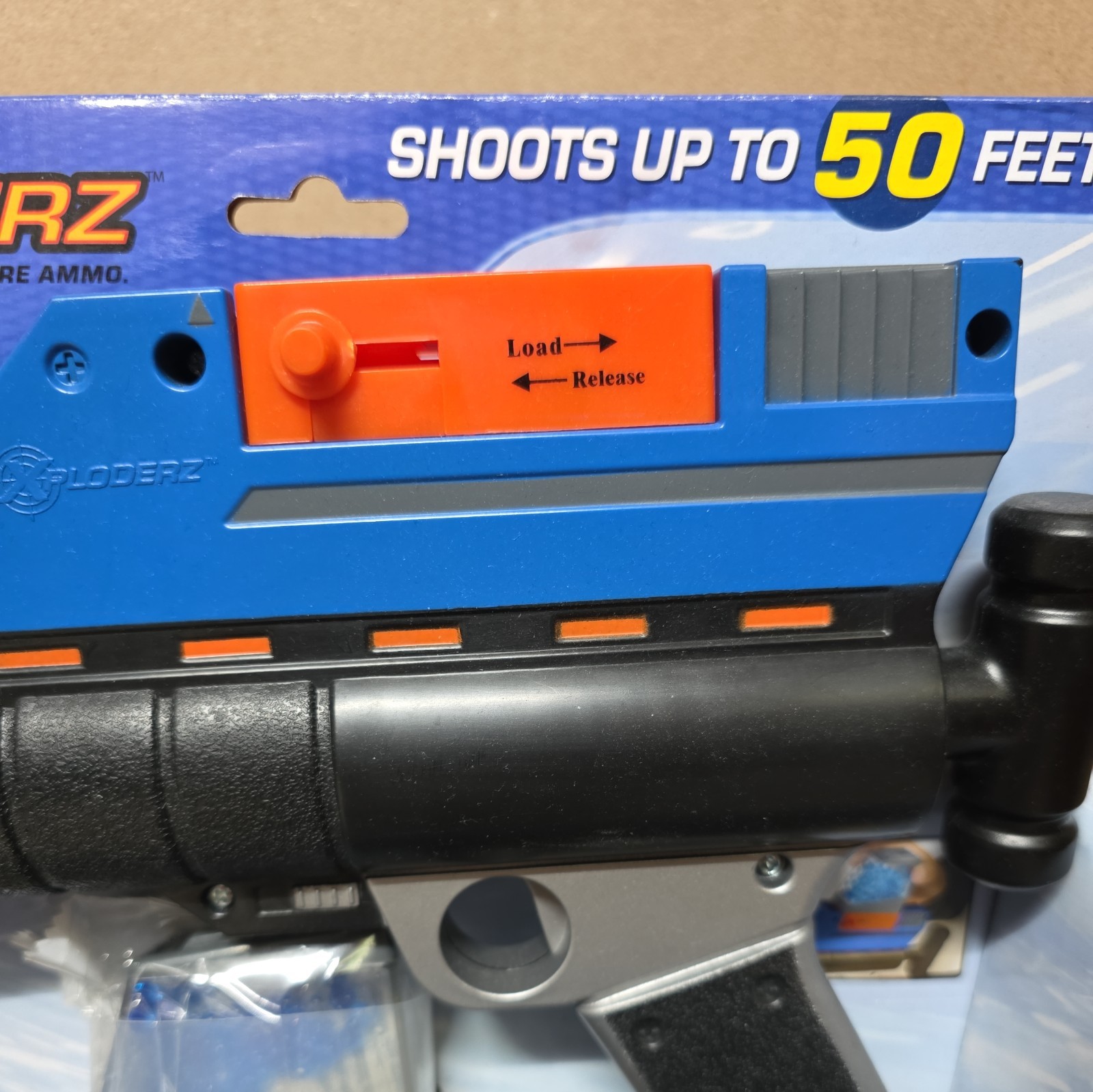 Xploderz Xblaster 75 NIB Shoots Up To 50 Feet.