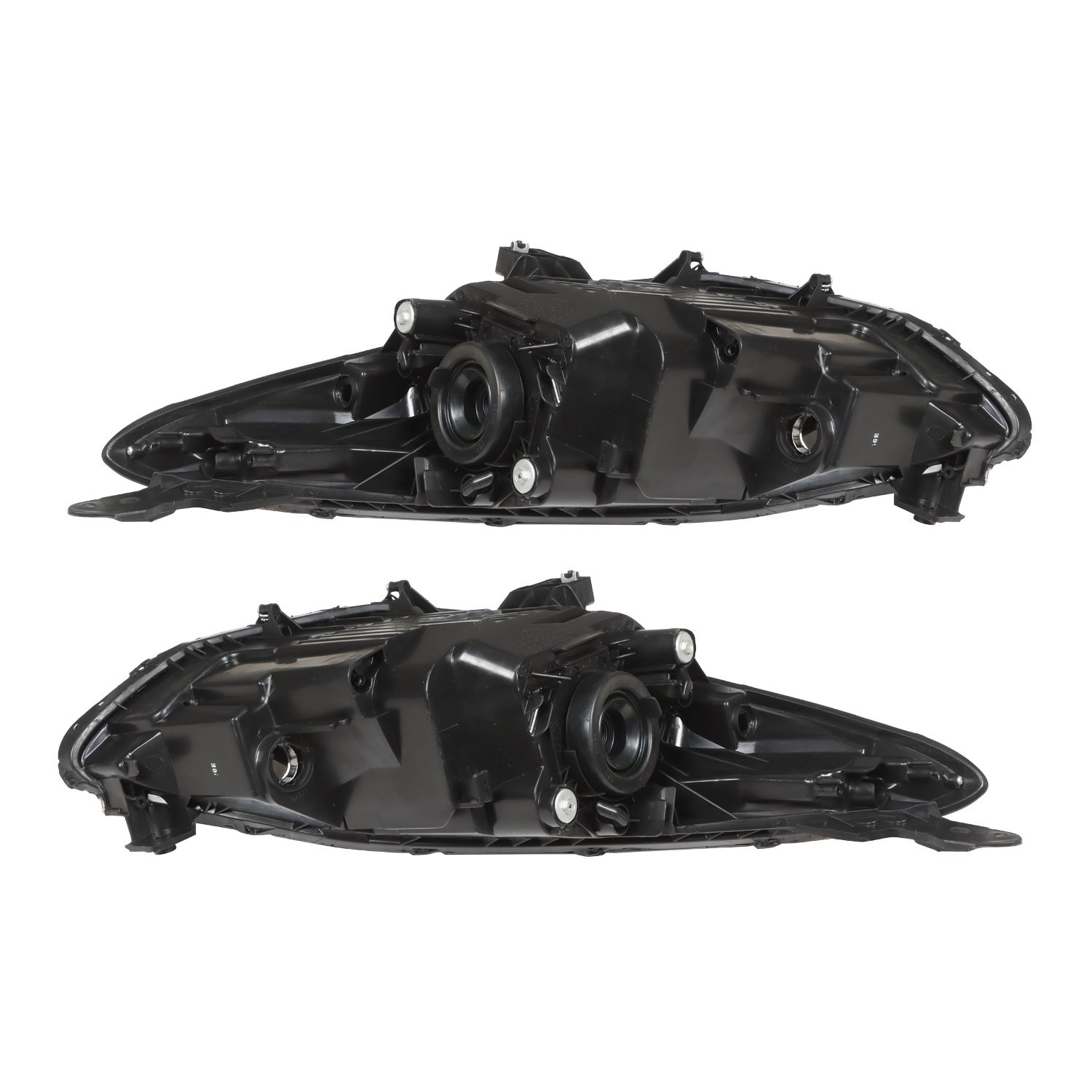 Pair Halogen Headlights Left&Right Side Headlamp For 2011-2014 Mazda 2 LH RH