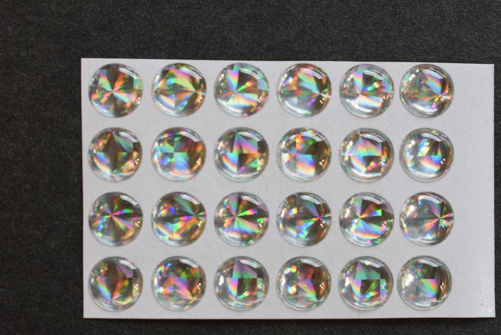 24, SOLID PEARL ( No Pupil) , 5/32" or 4mm, 3D Soft Molded Lure Eyes Fly Tying