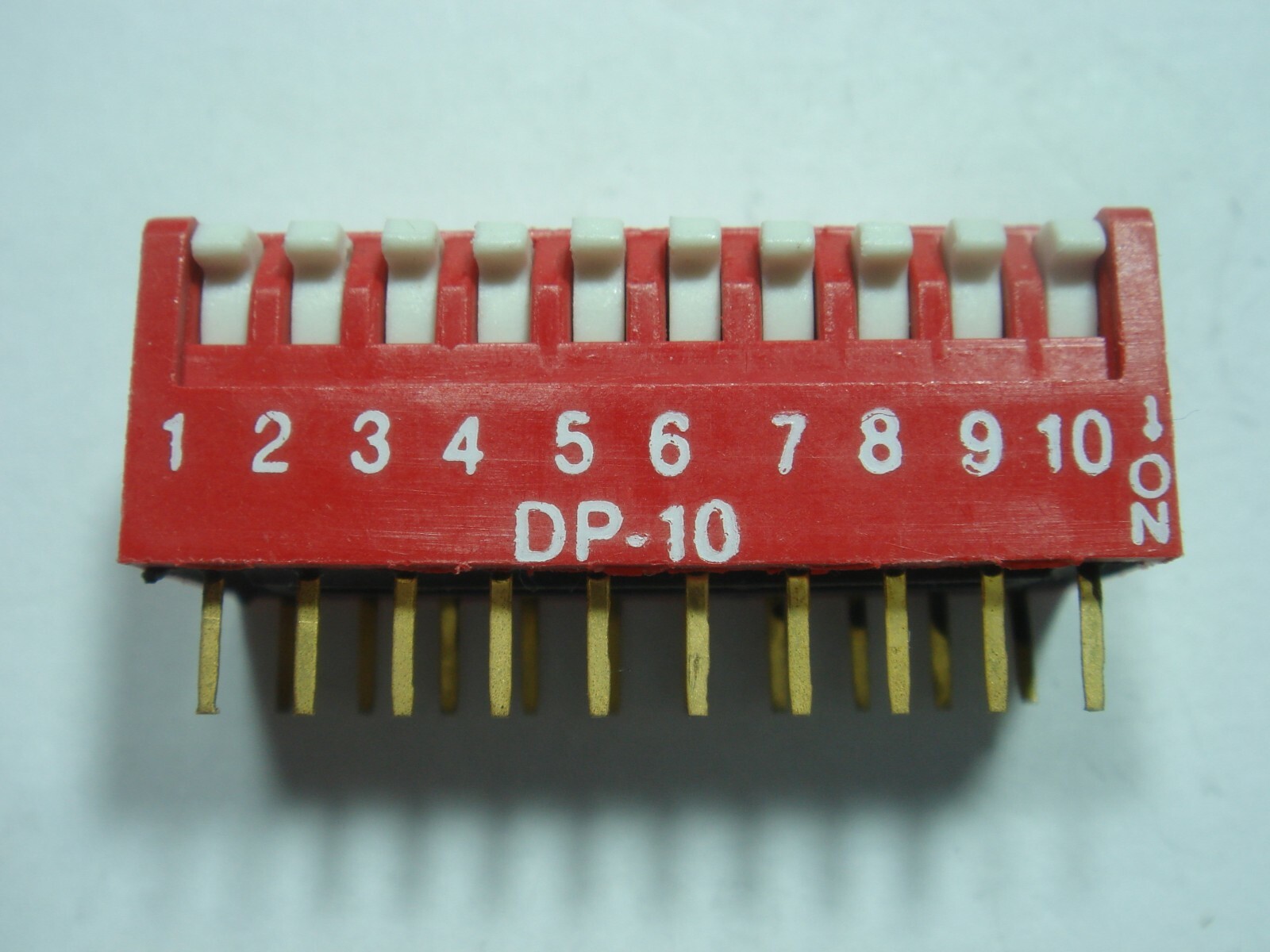 Mini DIP Switch 10xON Print Mount NEW #12-687