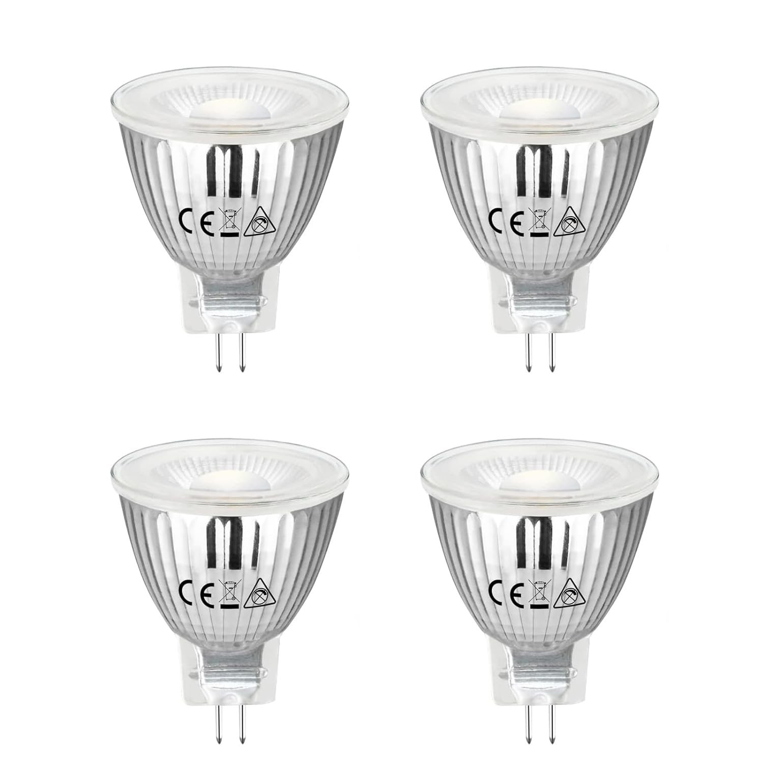 MR11 Gu4.0 Bi-pin LED Light Bulb 3W 12VAC/DC Low Voltage LED Spotlights for O...