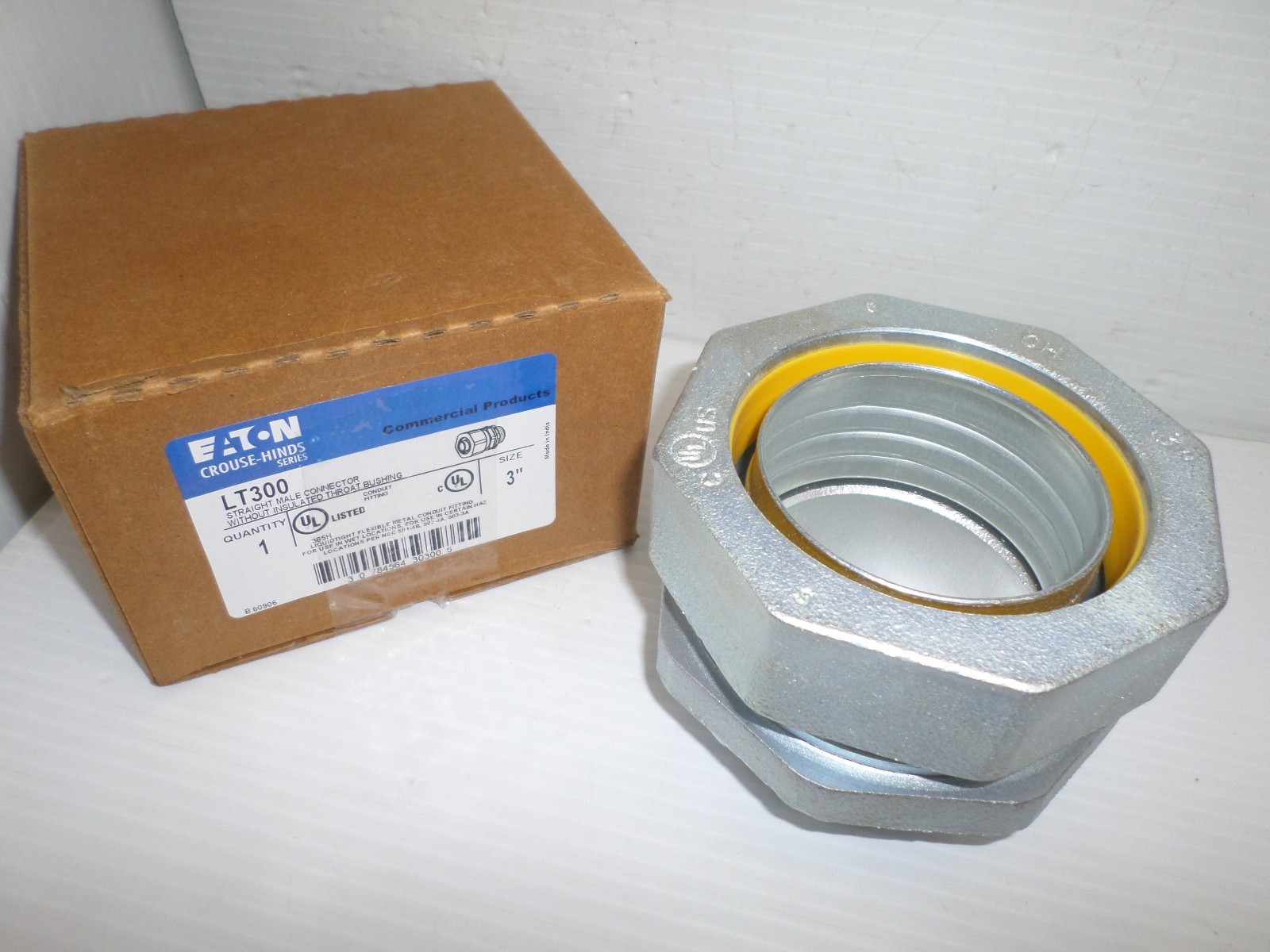 ⭐NEW⭐ EATON CROUSE-HINDS LT300 3" CONDUIT CONNECTOR LIQUID TIGHT/ SEALTIGHT
