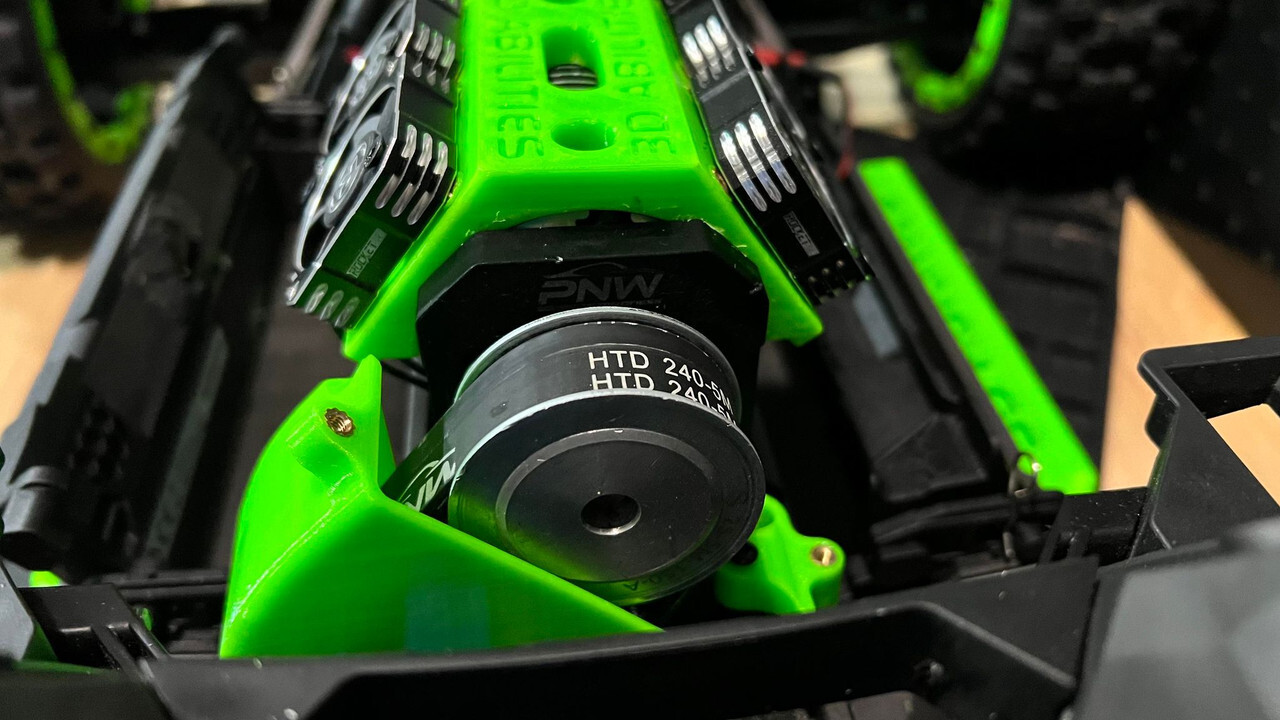 Belt/Gear Cover - Compatible w/ Traxxas XRT