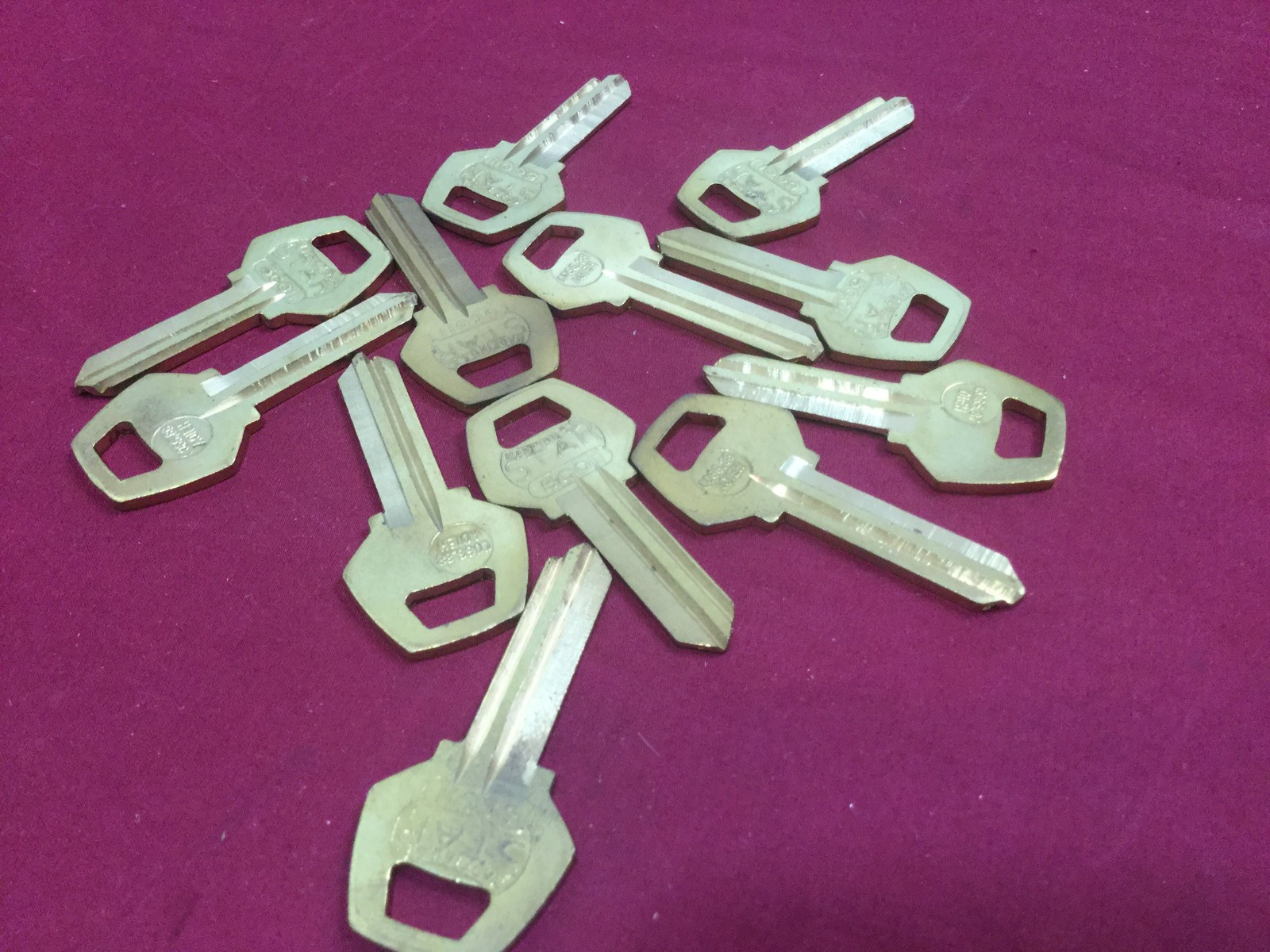 Corbin by Star CO88/CO87 Key Blanks, Set of 12 - Locksmith