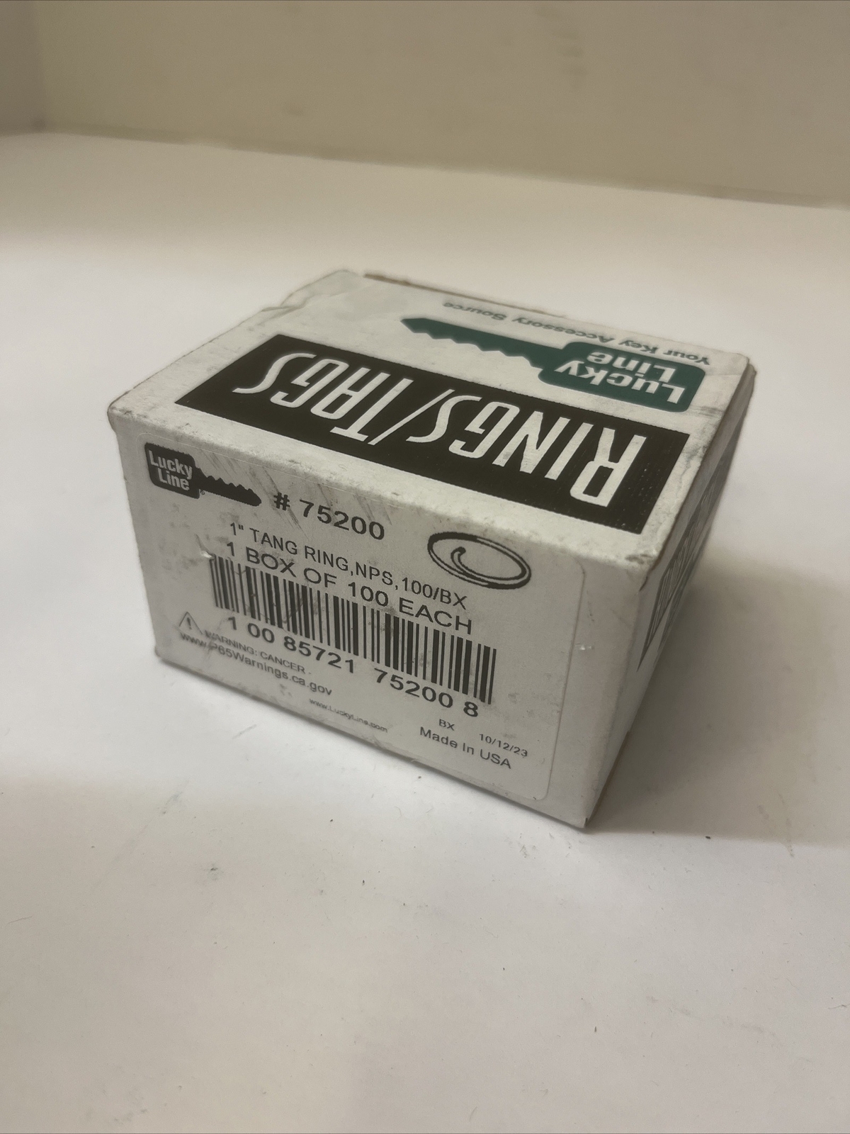 100-PACK Lucky Line 75200 1”