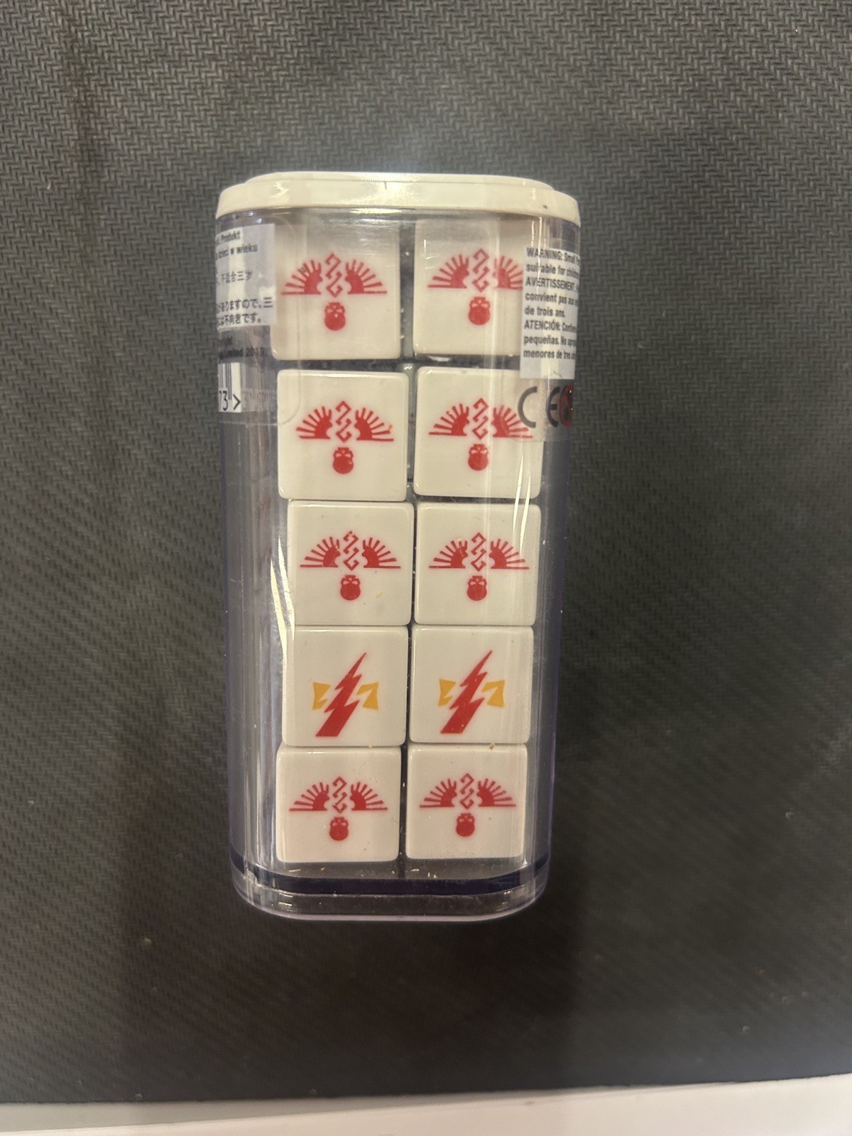 White Scars Dice (20) - 8th Edition - Warhammer 40K - Astartes - Bksh