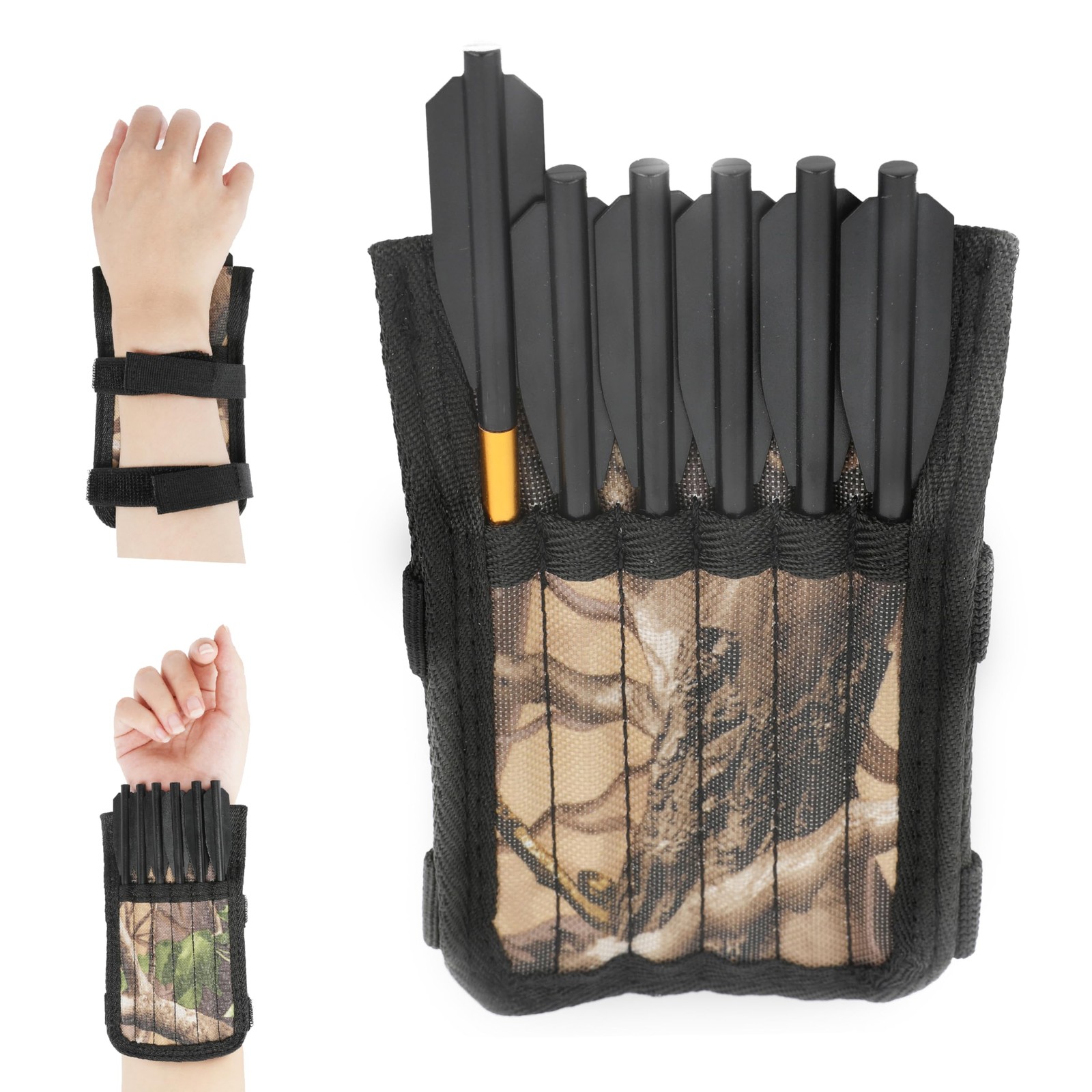 Mini Crossbow Bolt Quiver Oxford Crossbow Arrow Case Pistol Crossbow Bolts Ho...