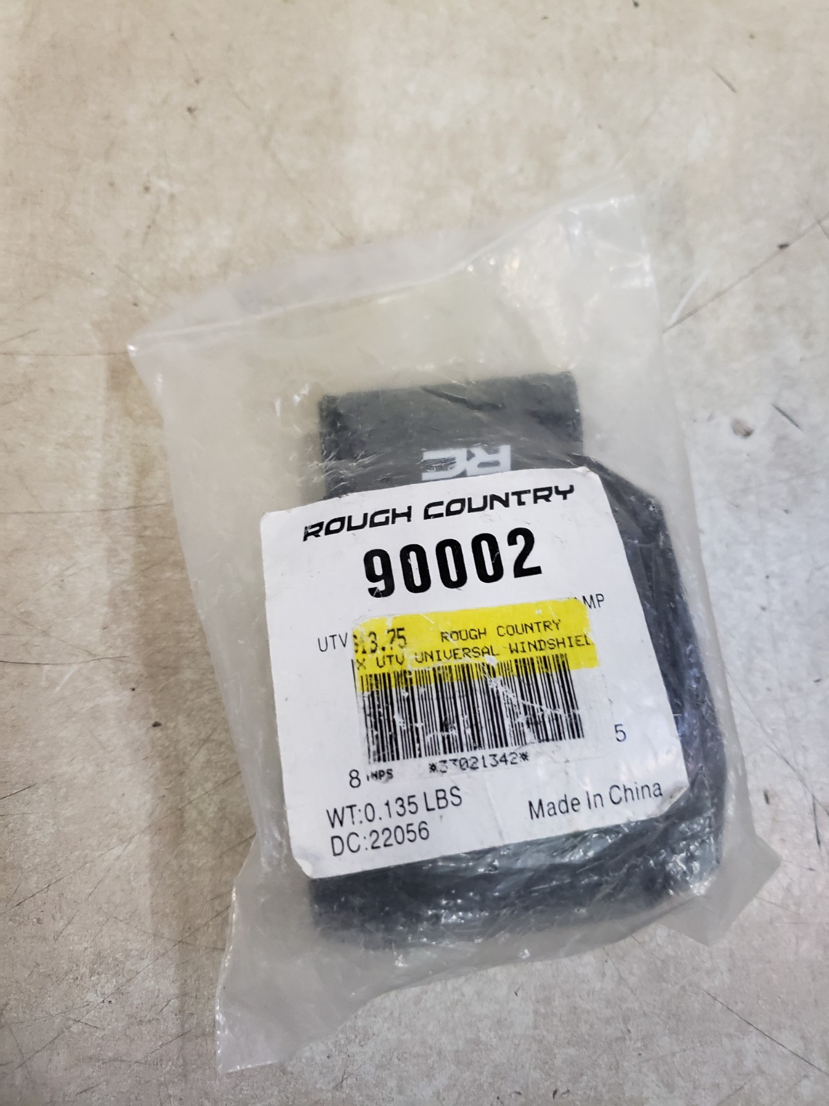 Rough Country UTV Universal Windshield Clamp 90002