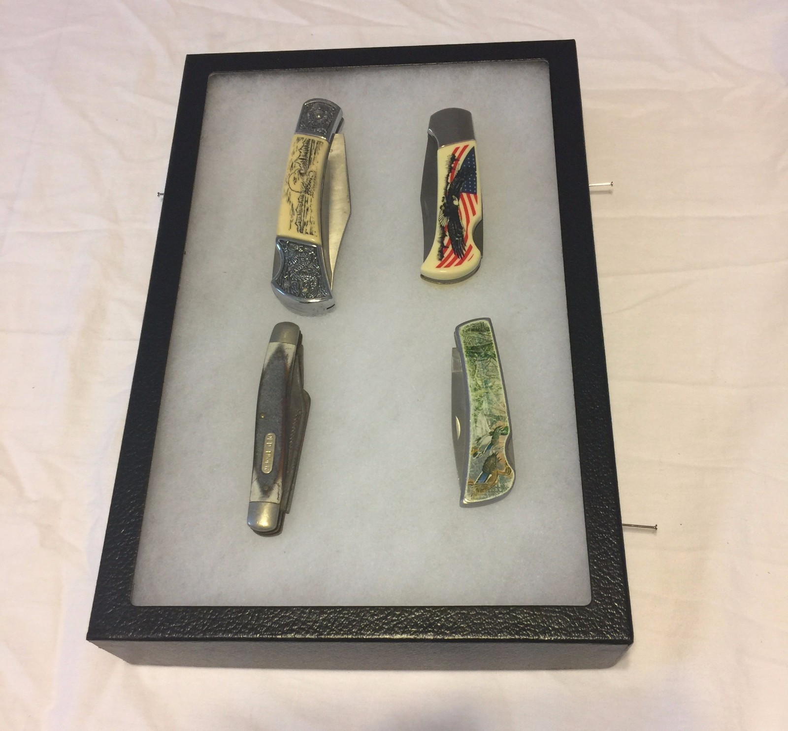 3-350 Riker Mount Display Case Shadow Box Frame Tray 12" X 8" X 2"