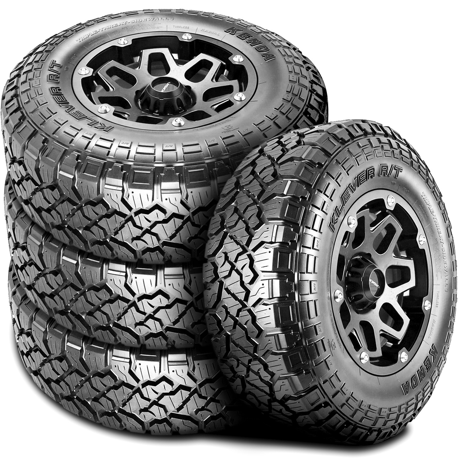 4 Tires Kenda Klever R/T LT 295/70R18 Load E 10 Ply RT Rugged Terrain