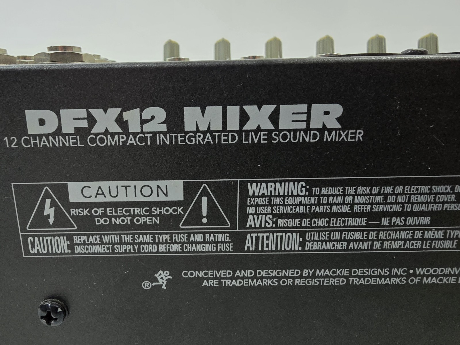 Mackie DFX12 Compact Integrated Live Sound Mixer