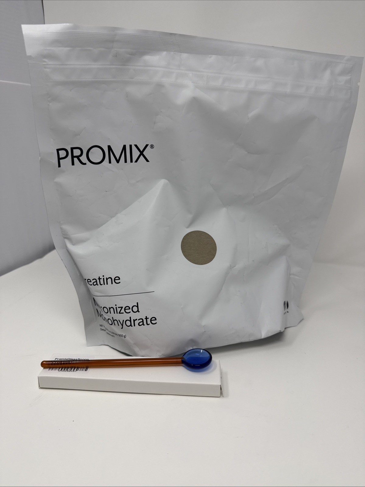 ProMix Creatine Monohydrate Powder, Unflavored - 180 Servings, With Promix Spoon