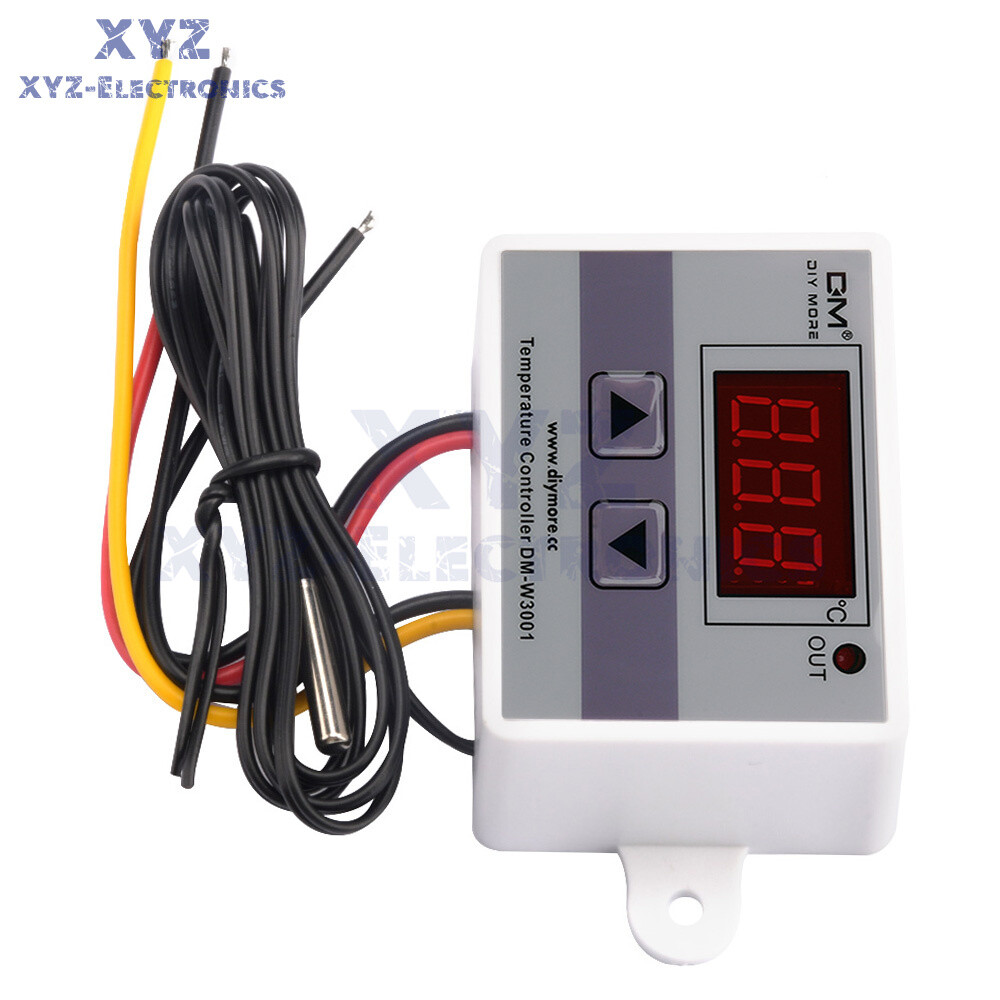 W3001/W3002 Digital Temperature Controller Thermostat Control Switch Probe