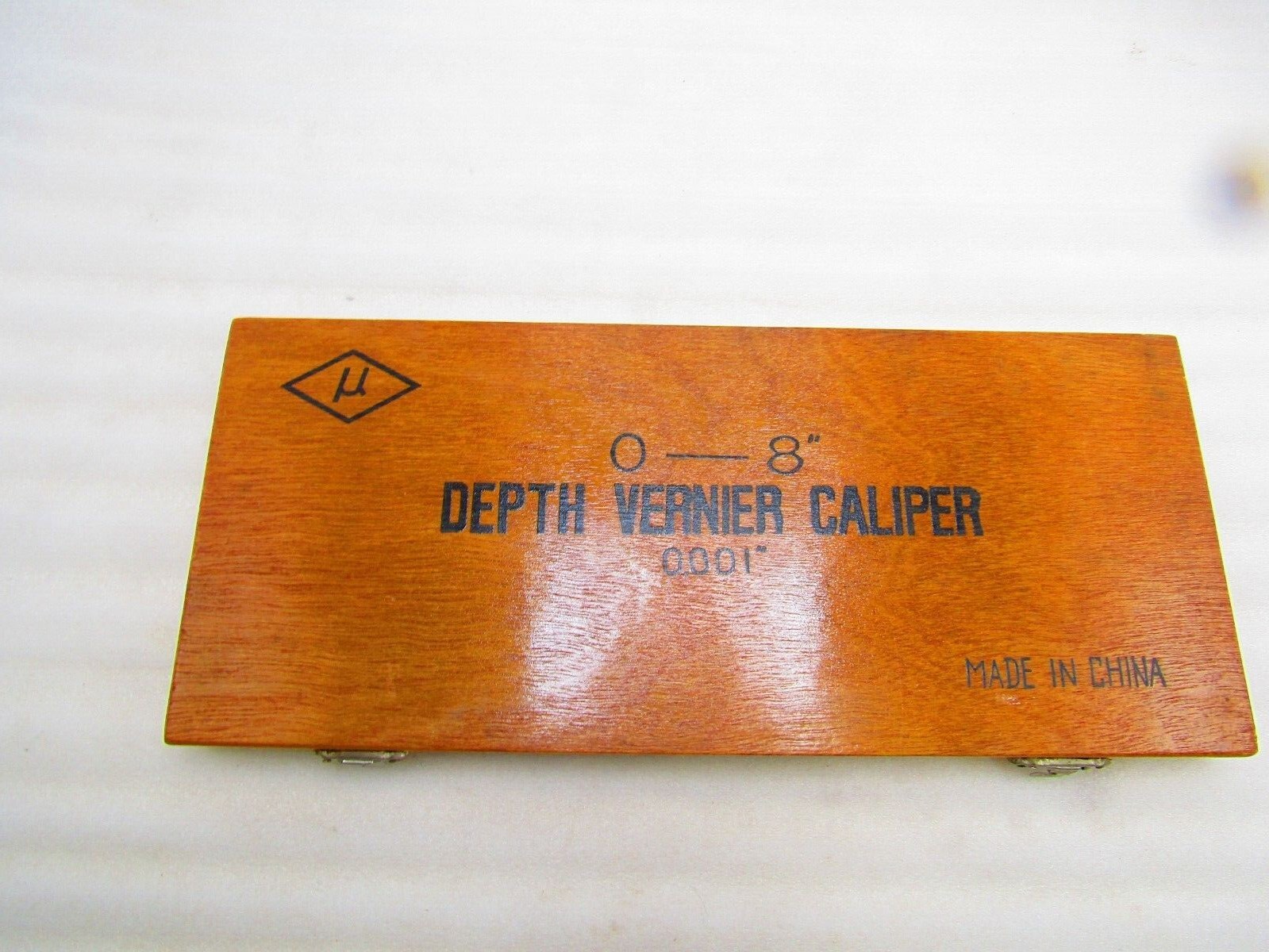 Depth Vernier Caliper, 8"