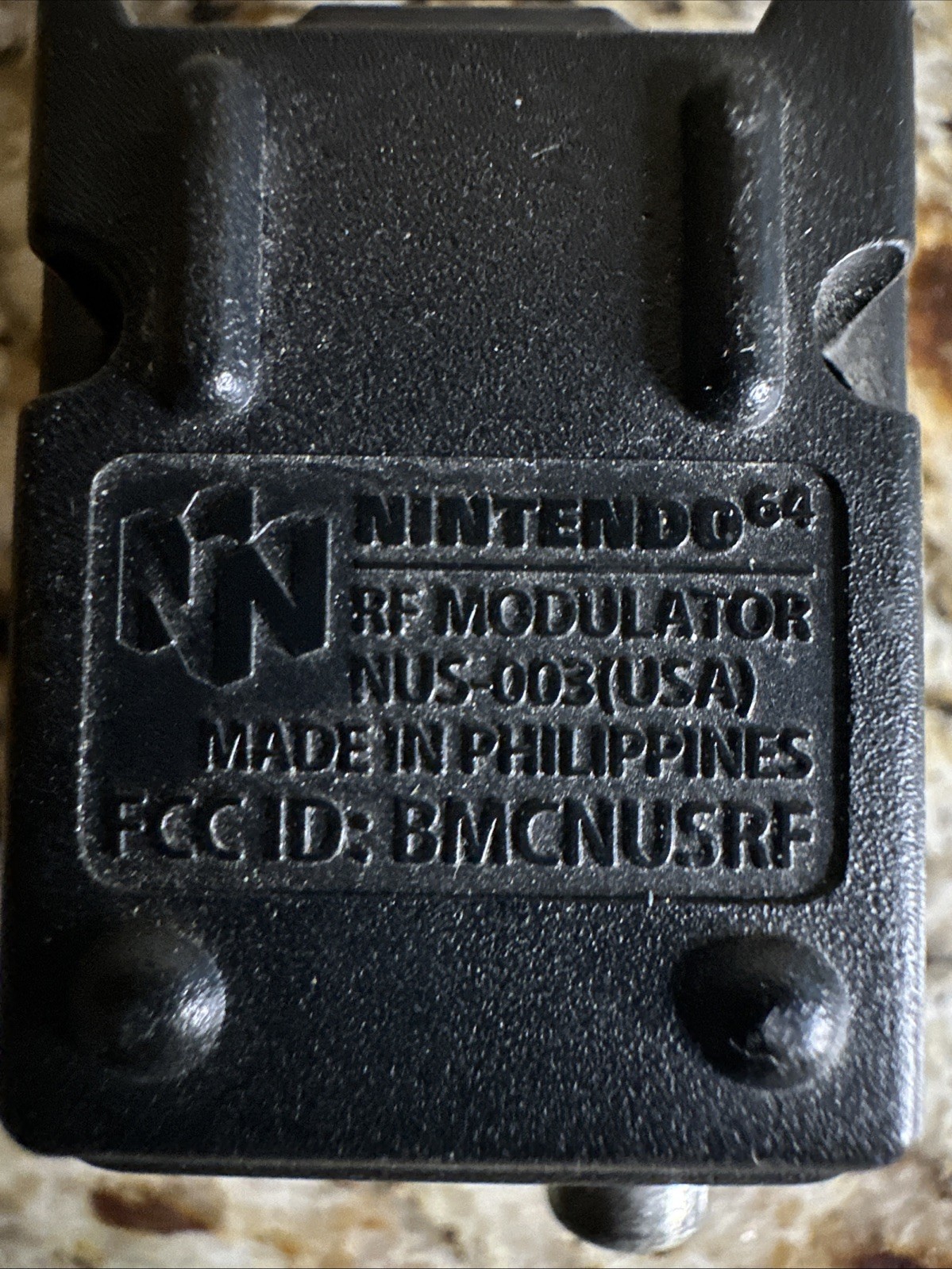 Nintendo 64 N64 SNES GameCube RF Modulator Model NUS-003