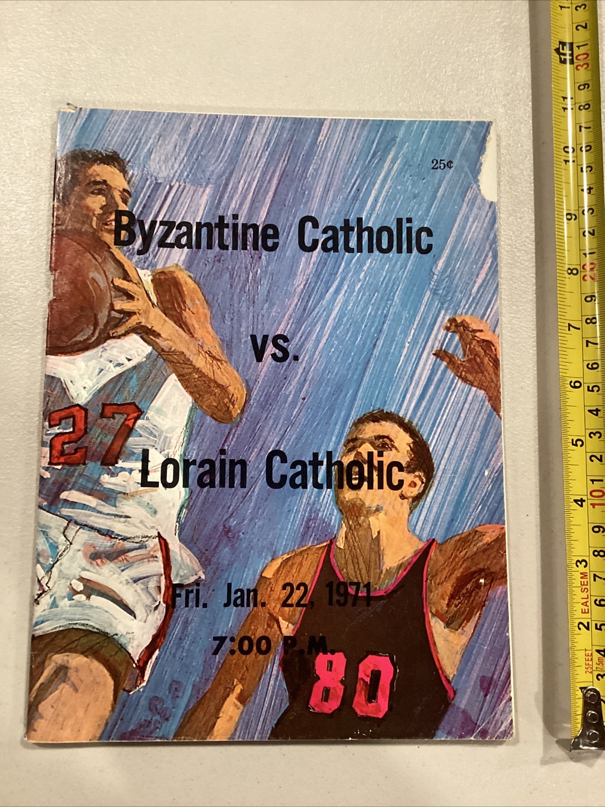 1971 Byzantine Catholic v Lorain Catholic High School Basketball Program