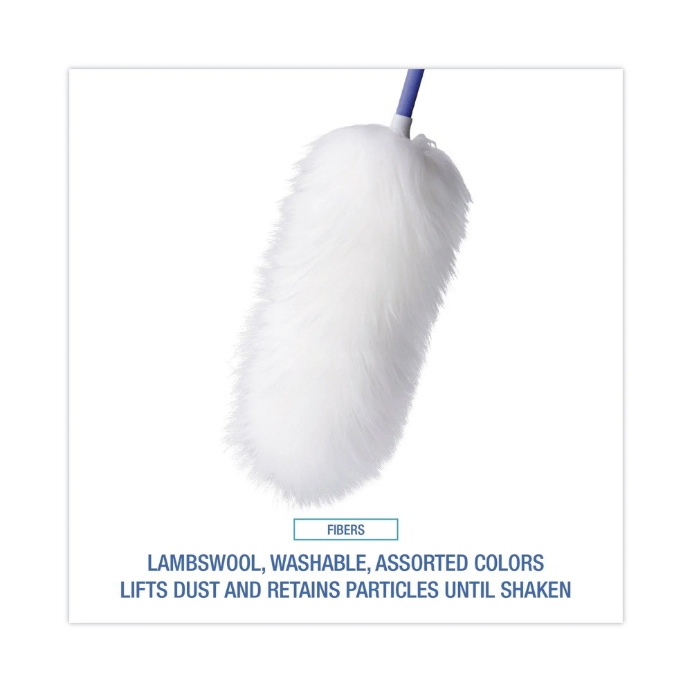 Extendable Lambswool Duster with Plastic Handle 35 to 48 Assorted Colors