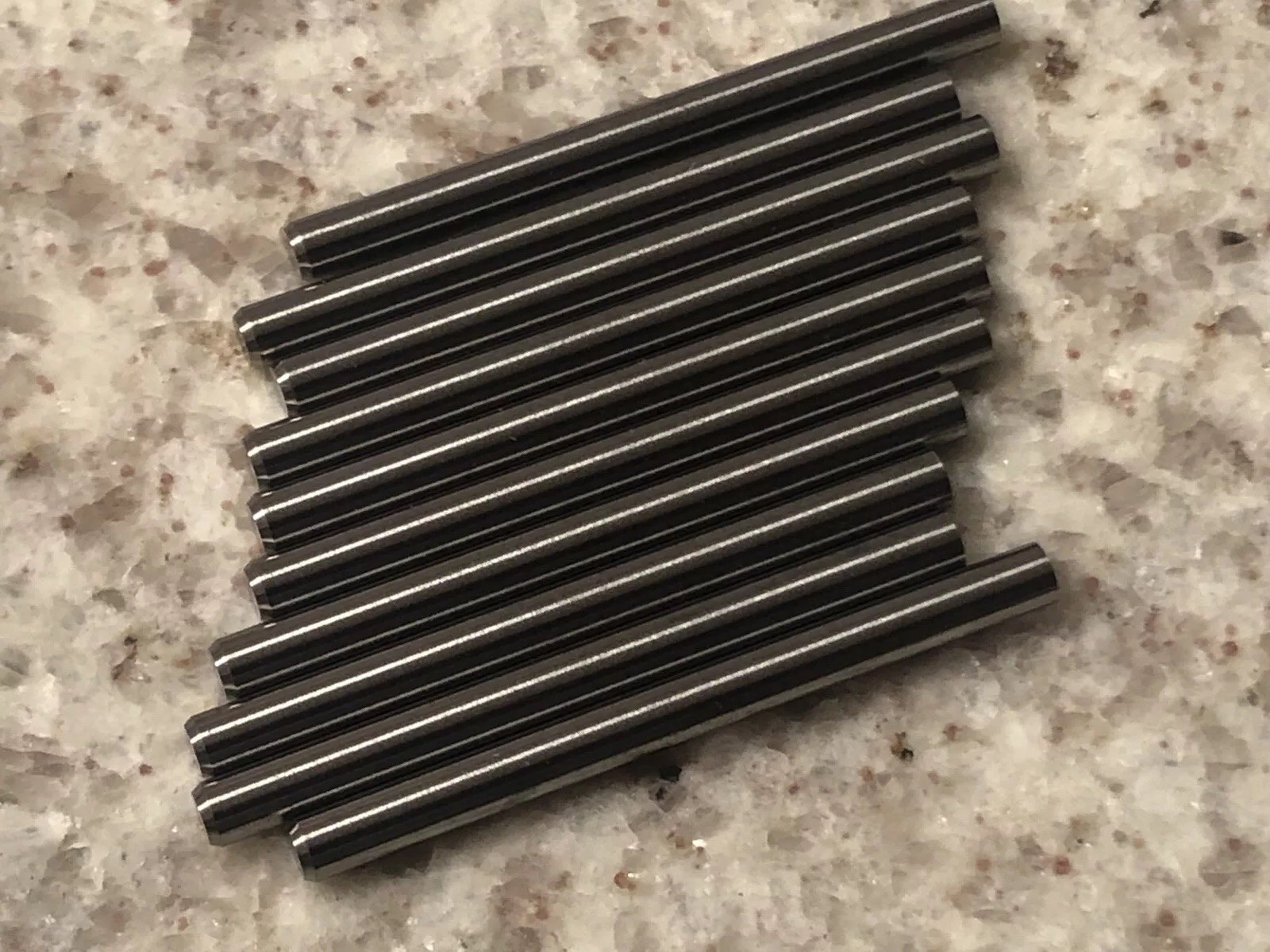 10 NEW SOLID MITSUBISHI MICRO FINE GRAIN TF15 CARBIDE ROUND BLANK 1/8” x 1-1/2”