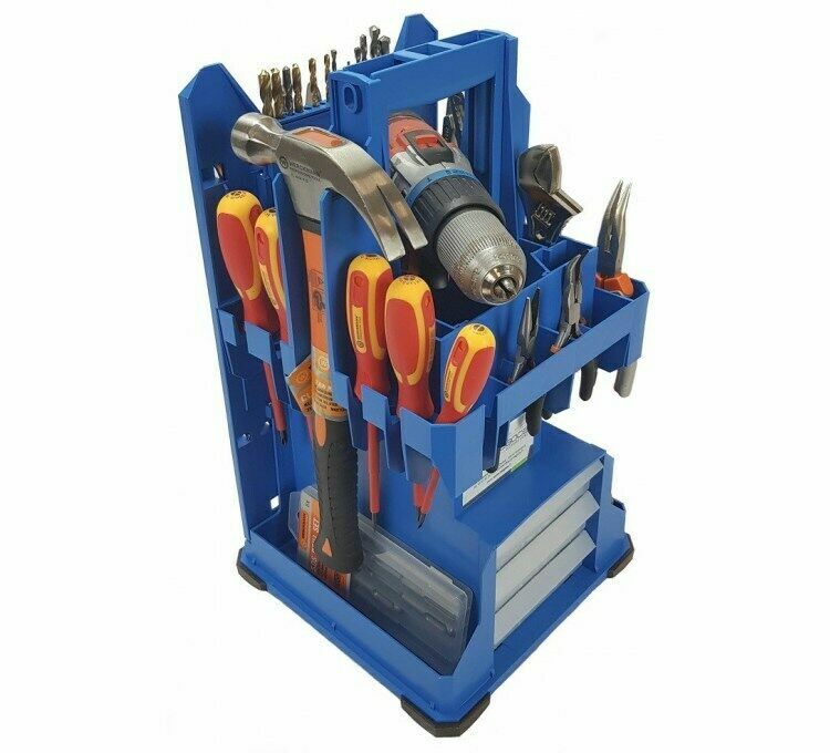 -box of tools Tbox 400 Posso blue-red