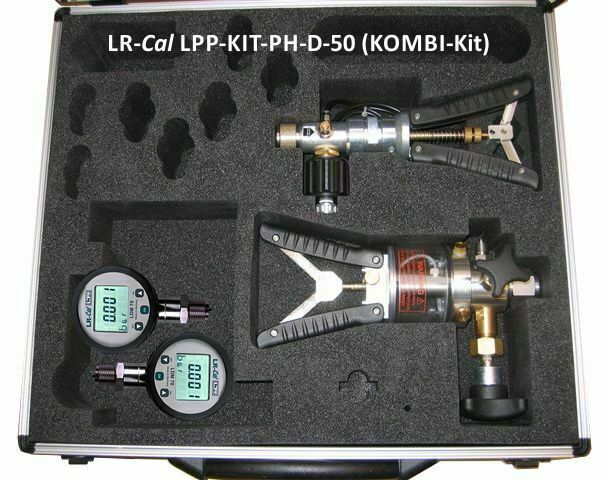 LR-Cal LPP PH-D Pneumatic and Hydraulic Pressure Calibration Kit ±0.25% Accuracy