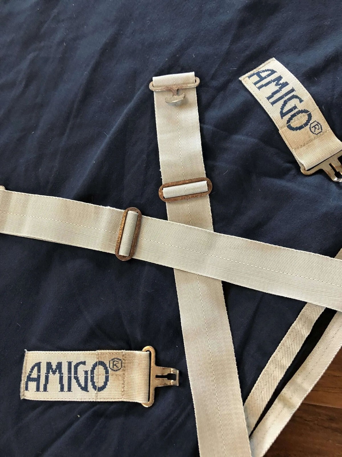 72″ Amigo / Stable Sheet With Moisture Management / Navy