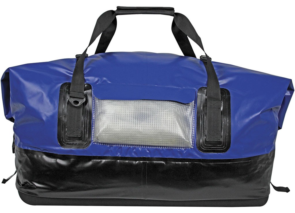 Extreme Max 3006.7345 Dry Tech Roll-Top Duffel Bag - 110 Liter, Blue
