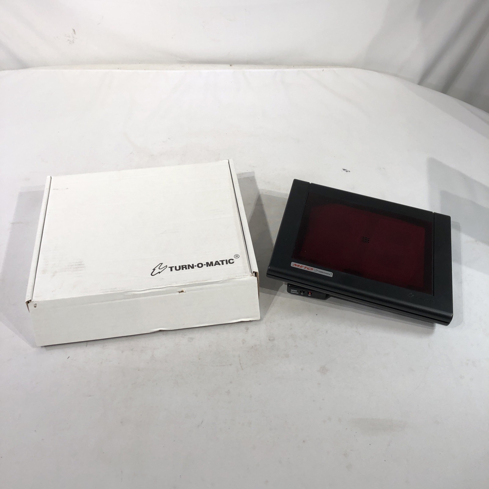 Turn O Matic Digital Queue Take A Number System With 2 Digit Display- Untested