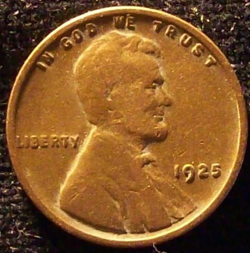 1925 Lincoln Wheat Cent