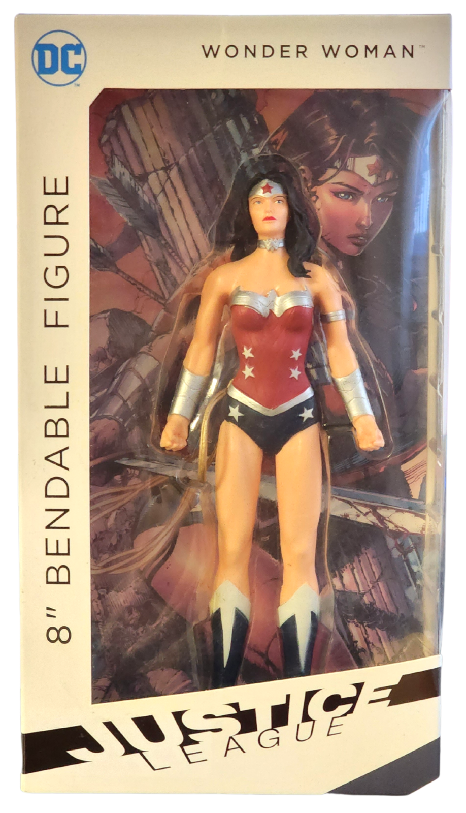 NJ Croce DC Justice League 8" Bendable Wonder Woman Figure
