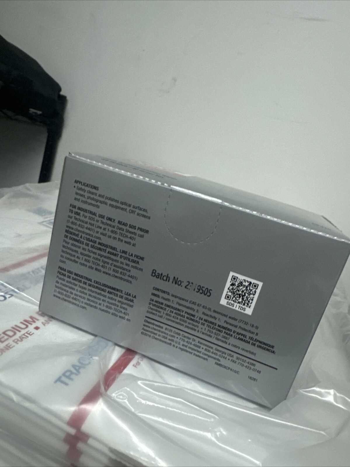 CHEMTRONICS-CP410-CLEANER,WIPES