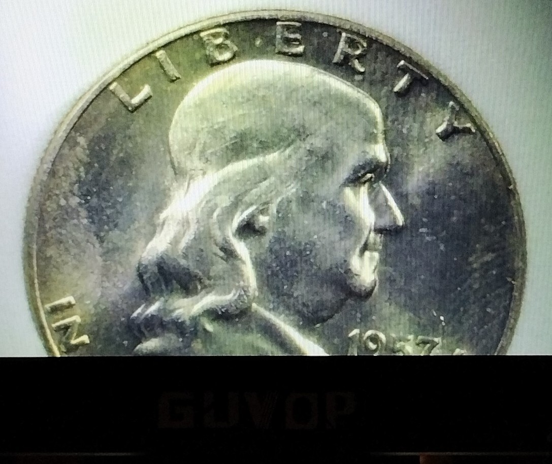 1957-D 90% SILVER 50¢ Franklin Half Dollar FBL - NICE!