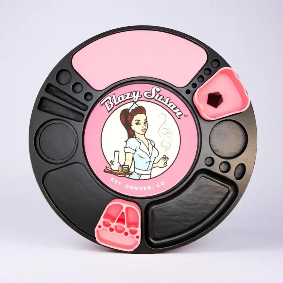 Blazy Susan - Spinning Dab Tray Station