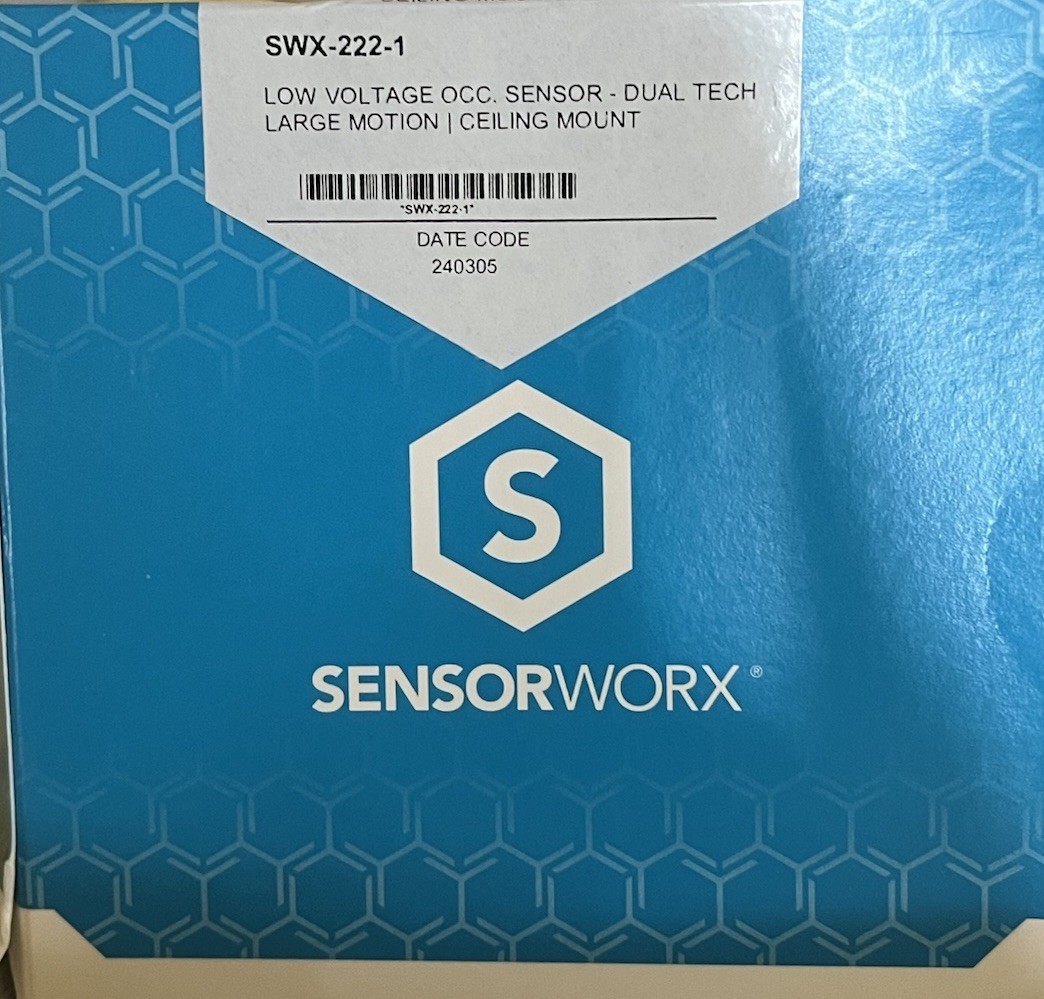 SensorWorx Ceiling PIR Occupancy Sensor Ceiling Mount SWX-222-1