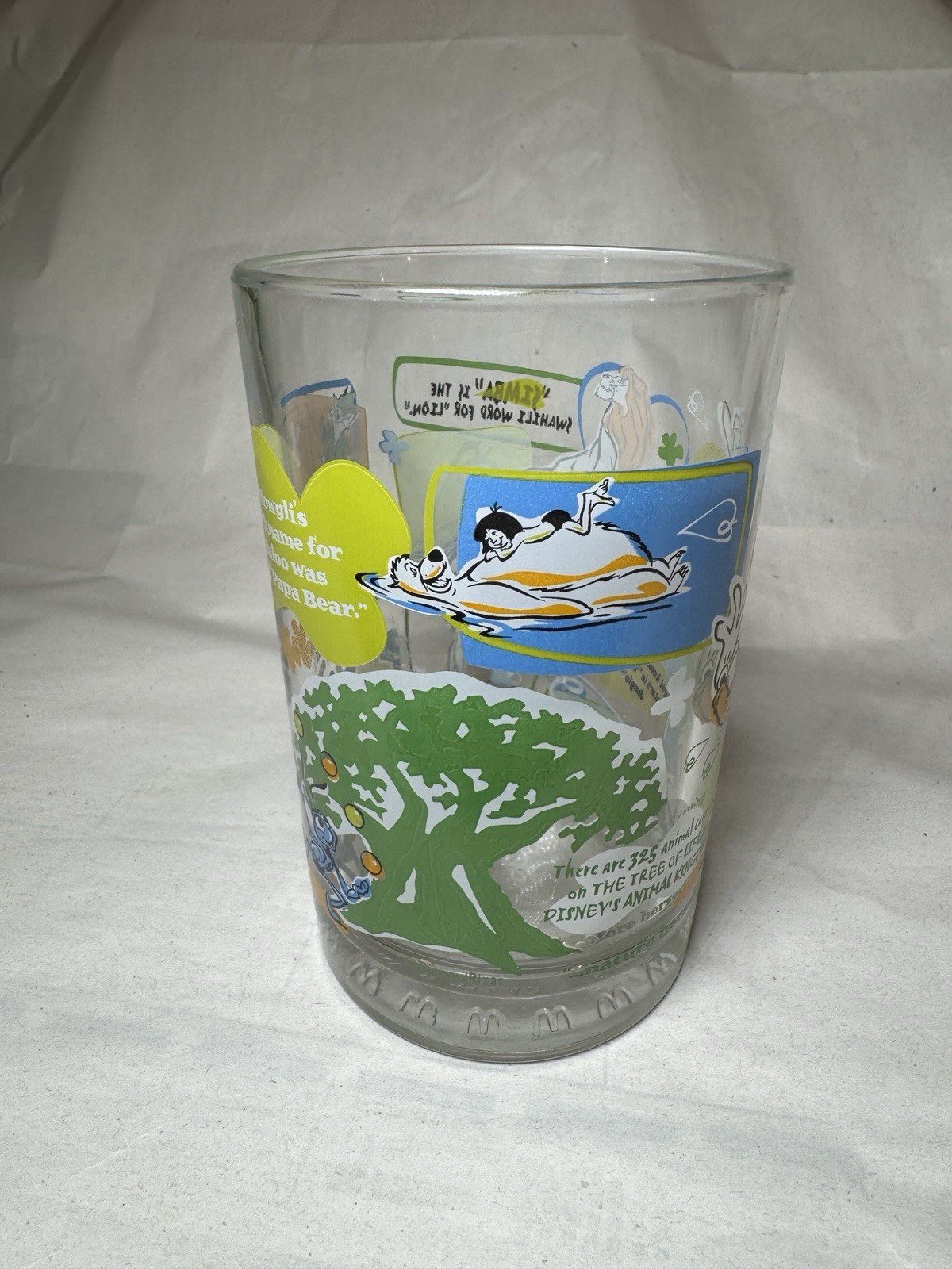 McDONALD’S WALT DISNEY WORLD 100 YEARS OF MAGIC GLASS GOOFY 2001-2