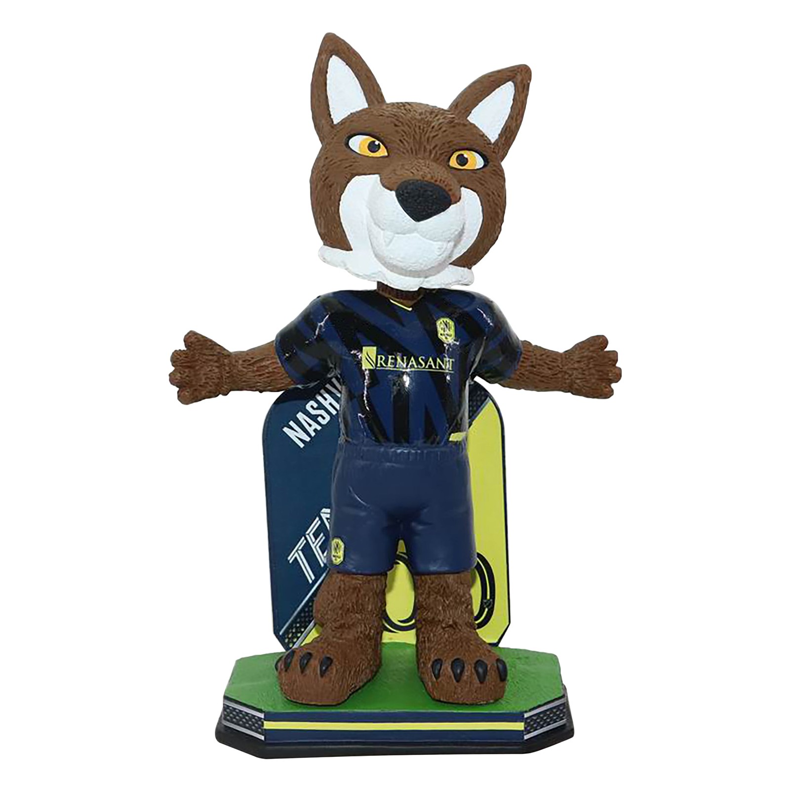 Tempo The Coyote Nashville SC Name And Number Bobblehead MLS Soccer