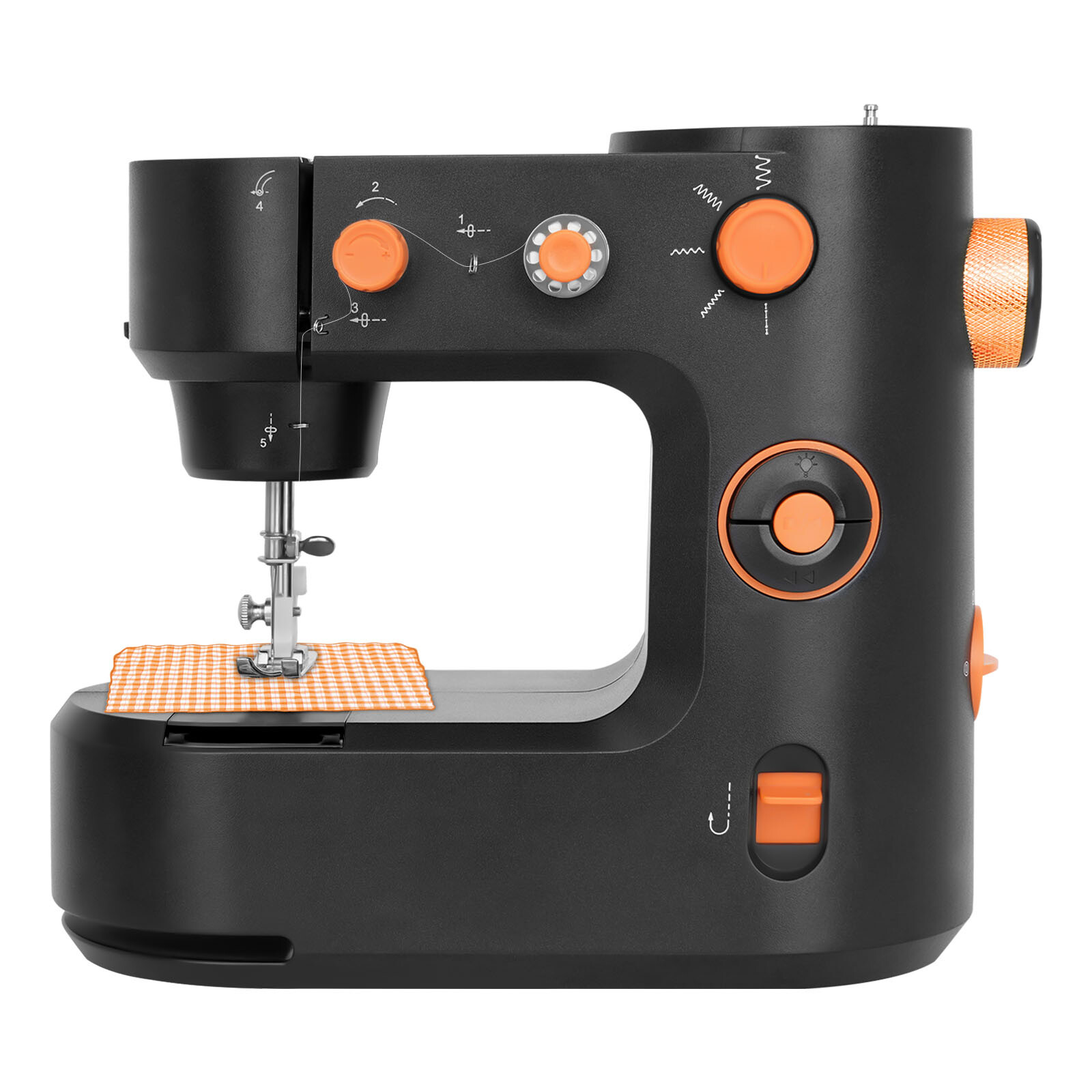 Portable Mini Electric Sewing Machine Two Modes With Storage Box For Beginners