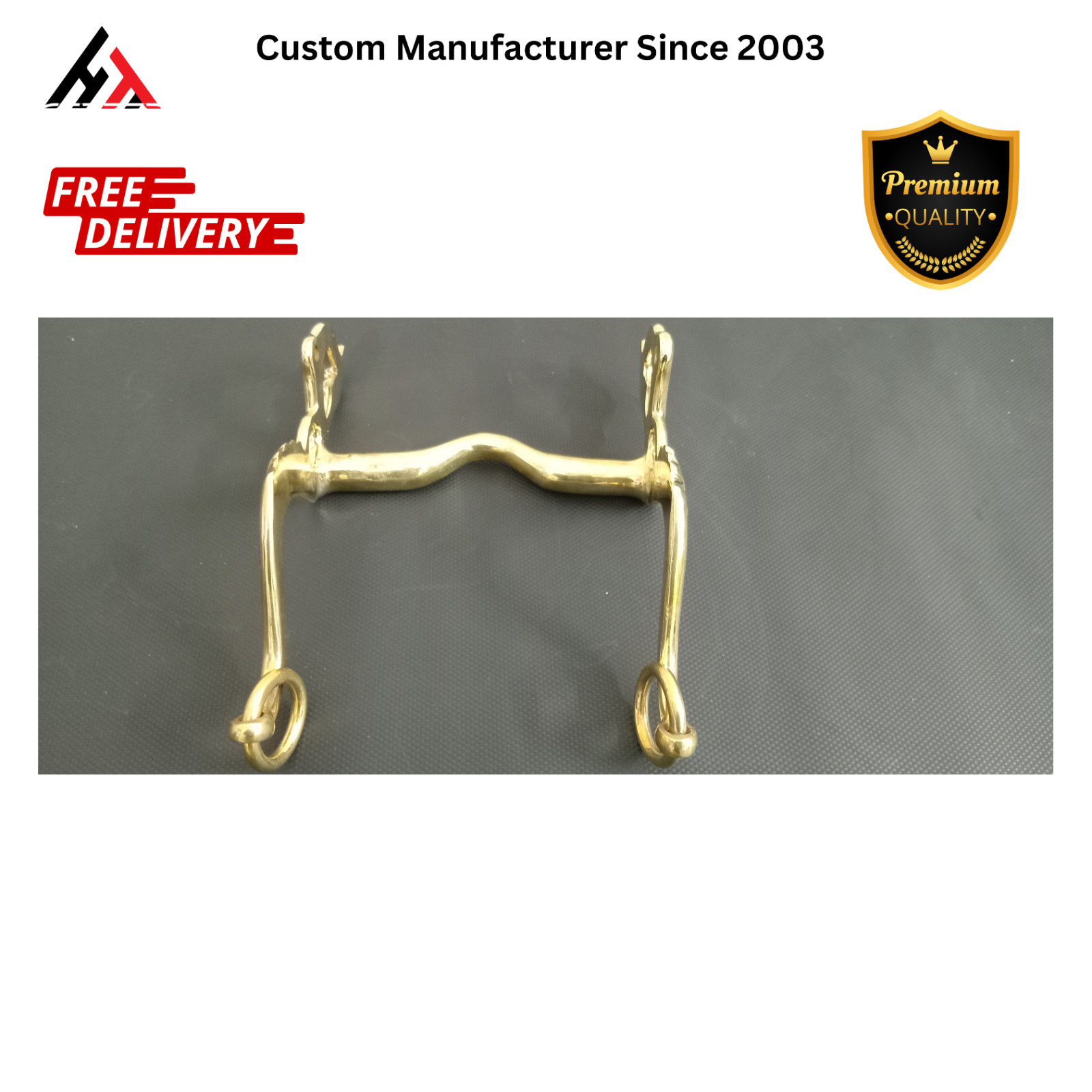 Custom Hand Made Brass Dragon Horse Bit – Functional Equestrian Tack