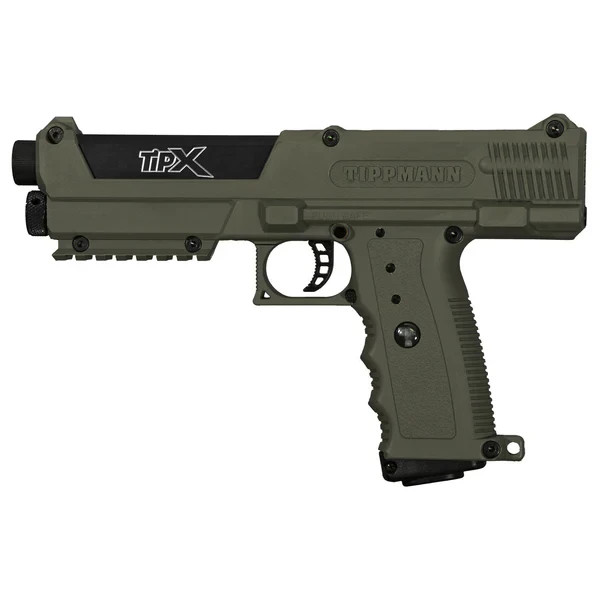 NEW Tippmann TiPX Trufeed Paintball Pistol - Army Green