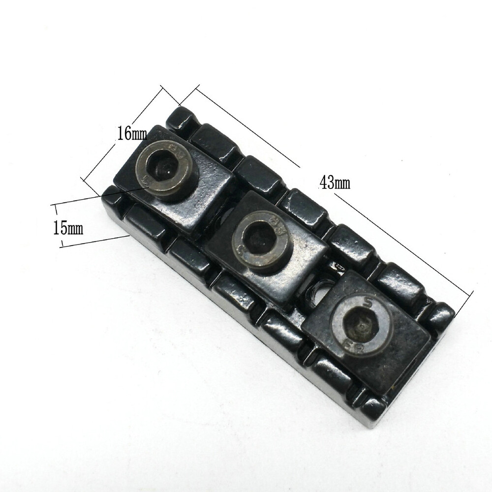 2 Sets Guitar Locking Nut 42mm String Lock For Floyd Rose Tremolo Bridge US