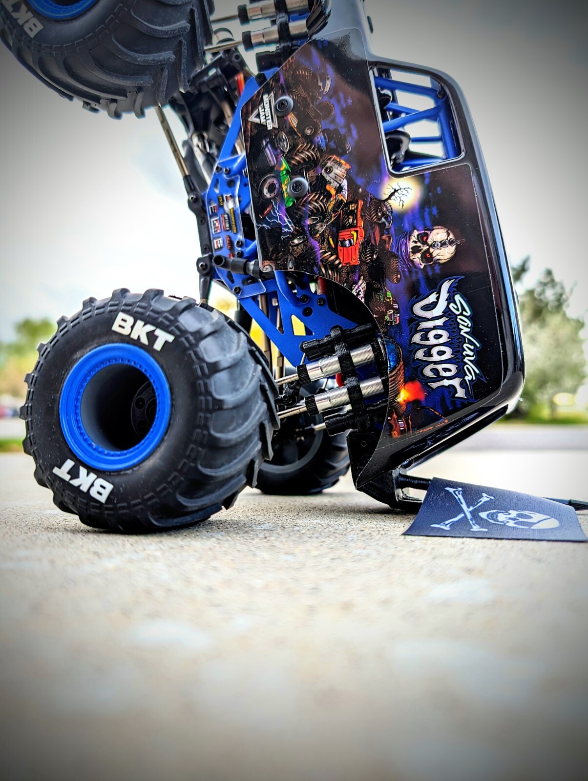 Oversteer Hobbies REAR Bumper for Losi Mini LMT - Flexible Durable Easy Install