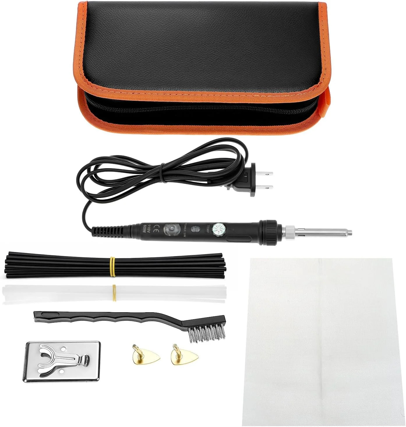 Plastic Welding Kit for Surface Repair - 80W, 110V, Adjustable Temperature 200-4