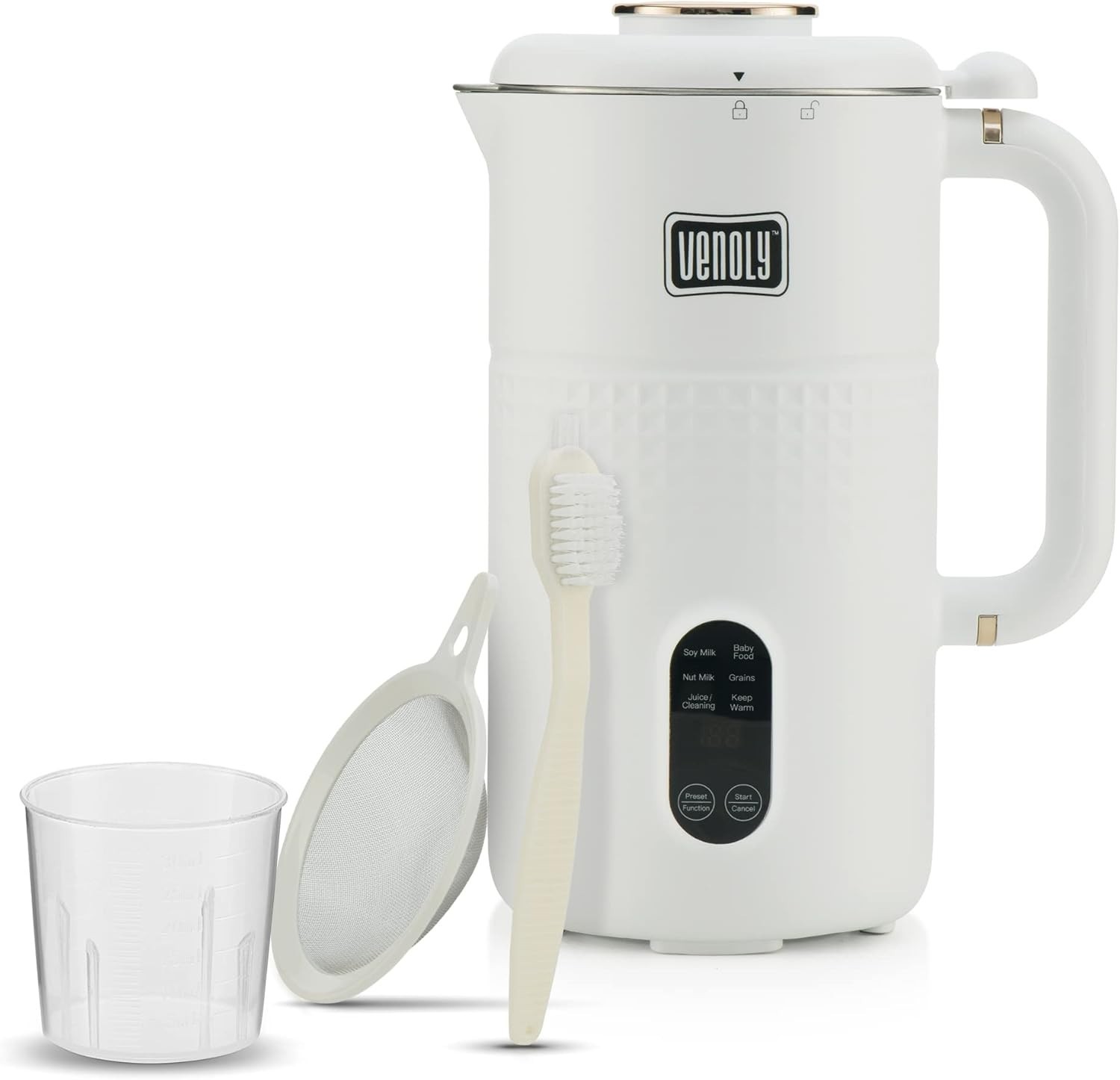 Soy Milk Maker Machine Automatic Nut Milk Maker Machine Milk Blender 27oz