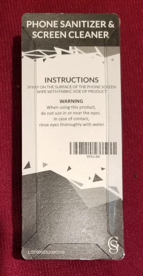 INSPIRE Phone Sanitizer & Screen Cleaner NIB