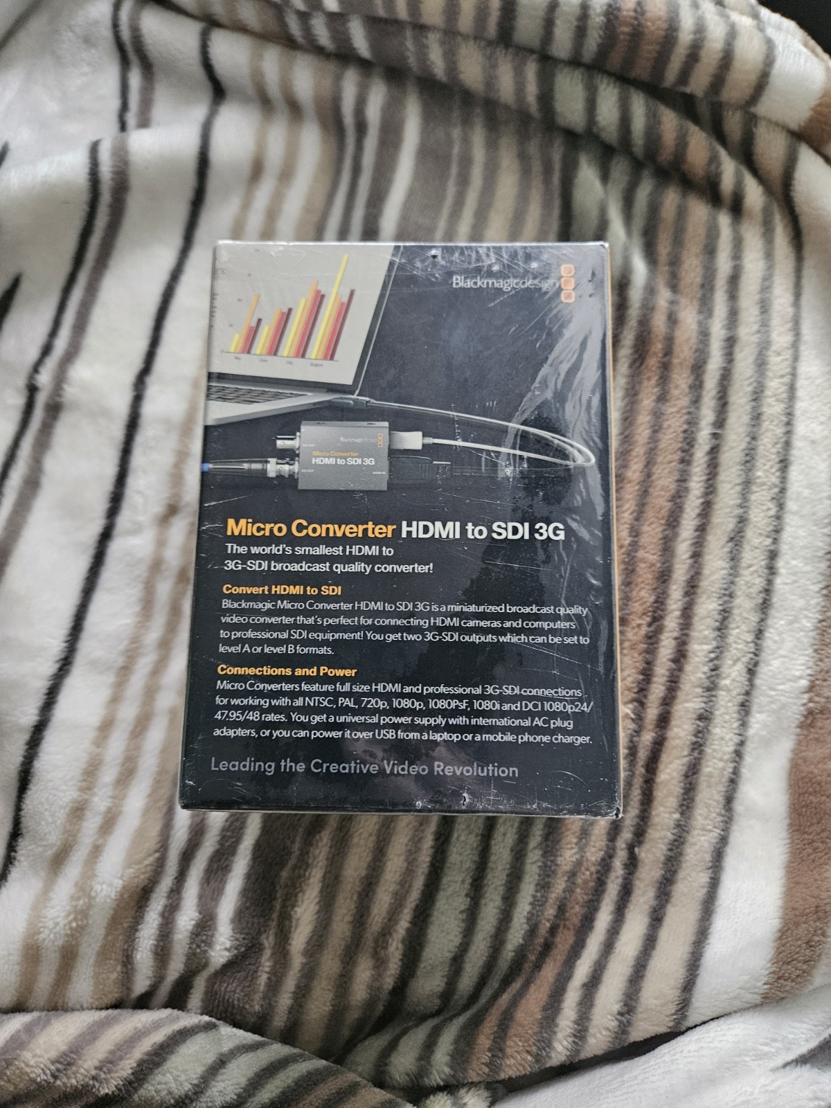 Blackmagic Design Micro Converter HDMI to SDI 3G, Audio, Timecode, NTSC/PAL